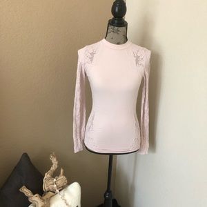 BEBE Pink top